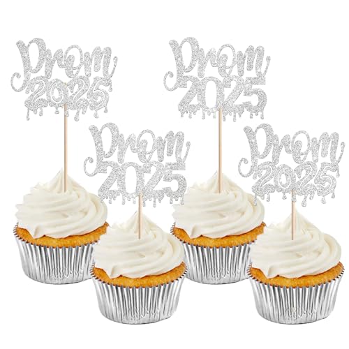 Cupcake-Aufsätze für Abschlussball 2025, Glitzer, Abschlussfeier, Nacht, Party, Cupcake-Picks, Klasse 2025, Dekorationen für Abschlussfeier, Abschlussball, Thema, Schule, Party, Kuchendekorationen Cupcake-Aufsätze für Abschlussball 2025, Glitzer, Abschlussfeier, Nacht, Party, Cupcake-Picks, Klasse 2025, Dekorationen für Abschlussfeier, Abschlussball, Thema, Schule, Party, Kuchendekorationen von ZHUOWEISM