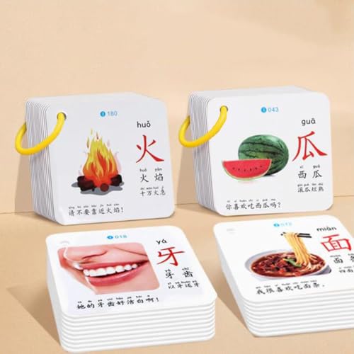 ZHXQRP Chinesisch-Lernkarte Chinesische Karteikarten Chinesische Wörter Chinesische Alphabetisierungskarte Mandarin-Karteikarten Strichreihenfolge ZHXQRP Chinesisch-Lernkarte Chinesische Karteikarten Chinesische Wörter Chinesische Alphabetisierungskarte Mandarin-Karteikarten Strichreihenfolge von ZHXQRP
