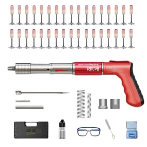 ZHXQRP Manuelle Mini-Nagelpistole aus Stahl 5-Fach verstellbare Nagelpistole Beton-Nagelpistolen-Sets integrierter Luftnagler für Betonwände ZHXQRP Manuelle Mini-Nagelpistole aus Stahl 5-Fach verstellbare Nagelpistole Beton-Nagelpistolen-Sets integrierter Luftnagler für Betonwände von ZHXQRP
