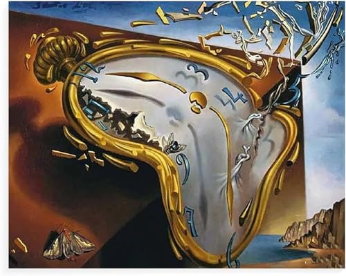 Malen Nach Zahlen Erwachsene Salvador Dalí Berühmtes Gemälde Schmelzen Uhr Ohne Rahmen 40X50Cm Diy Malen Nach Zahlen Sets Auf Leinwand Mit Acrylfarben Für Kinder Anfänger,A5 Malen Nach Zahlen Erwachsene Salvador Dalí Berühmtes Gemälde Schmelzen Uhr Ohne Rahmen 40X50Cm Diy Malen Nach Zahlen Sets Auf Leinwand Mit Acrylfarben Für Kinder Anfänger,A5 von ZHXXFD