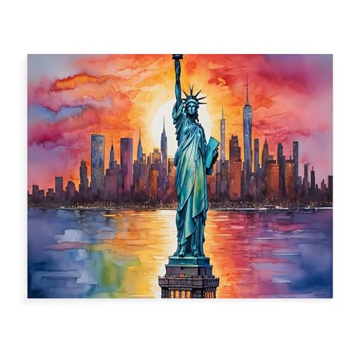 Malen Nach Zahlen Landschaft New York Mit Rahmen 40X50Cm Diy Malen Nach Zahlen Erwachsene Groß Leinwand Set,Malen Nach Zahlen Acryl Kinder,A6 Malen Nach Zahlen Landschaft New York Mit Rahmen 40X50Cm Diy Malen Nach Zahlen Erwachsene Groß Leinwand Set,Malen Nach Zahlen Acryl Kinder,A6 von ZHXXFD
