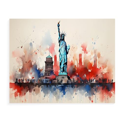 Malen Nach Zahlen Landschaft New York Ohne Rahmen 40X50Cm Diy Malen Nach Zahlen Erwachsene Groß Leinwand Set,Malen Nach Zahlen Acryl Kinder,A10 Malen Nach Zahlen Landschaft New York Ohne Rahmen 40X50Cm Diy Malen Nach Zahlen Erwachsene Groß Leinwand Set,Malen Nach Zahlen Acryl Kinder,A10 von ZHXXFD