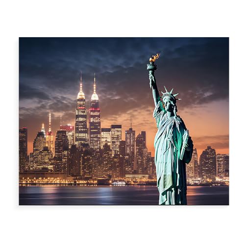 Malen Nach Zahlen Landschaft New York Ohne Rahmen 40X50Cm Diy Malen Nach Zahlen Erwachsene Groß Leinwand Set,Malen Nach Zahlen Acryl Kinder,A13 Malen Nach Zahlen Landschaft New York Ohne Rahmen 40X50Cm Diy Malen Nach Zahlen Erwachsene Groß Leinwand Set,Malen Nach Zahlen Acryl Kinder,A13 von ZHXXFD
