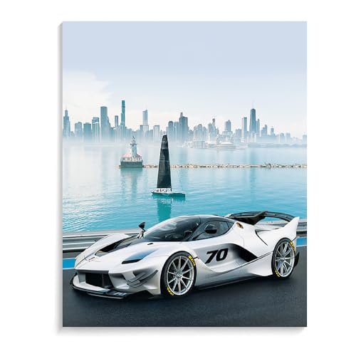 Malen Nach Zahlen Sportwagen Ohne Rahmen 40X50Cm Diy Malen Nach Zahlen Erwachsene Auto Groß Leinwand Set,Malen Nach Zahlen Acryl Kinder,A16 Malen Nach Zahlen Sportwagen Ohne Rahmen 40X50Cm Diy Malen Nach Zahlen Erwachsene Auto Groß Leinwand Set,Malen Nach Zahlen Acryl Kinder,A16 von ZHXXFD