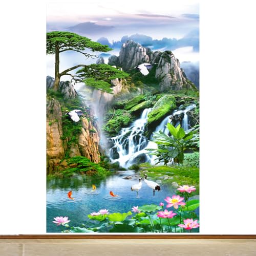 ZHXXFD 5D Diamond Painting Set Für Erwachsene Kinder, Diamant Painting Bilder Wasserfall Landschaft,Diy Full Diamant Groß Crystal Arts Craft Cross Stickerei Malerei Kits Home Wand Décor,40x60CM,B30 ZHXXFD 5D Diamond Painting Set Für Erwachsene Kinder, Diamant Painting Bilder Wasserfall Landschaft,Diy Full Diamant Groß Crystal Arts Craft Cross Stickerei Malerei Kits Home Wand Décor,40x60CM,B30 von ZHXXFD