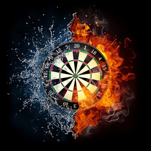 ZHXXFD Diamond Painting Erwachsene Groß Xxl Wasser und Feuer Darts Game 30x30 Diamant Painting Bilder Kinder,5D Diy Diamant Malerei Kunst Set Full Rund Steine,M020 ZHXXFD Diamond Painting Erwachsene Groß Xxl Wasser und Feuer Darts Game 30x30 Diamant Painting Bilder Kinder,5D Diy Diamant Malerei Kunst Set Full Rund Steine,M020 von ZHXXFD