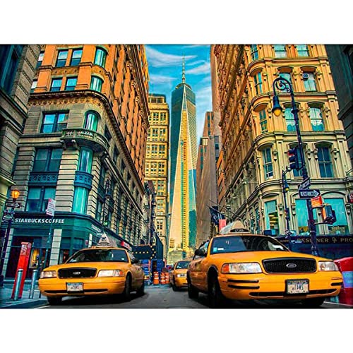 ZHXXFD Diamond Painting Erwachsene Kinder Set,5D Diamant Painting Bilder Groß Landschaft Yellow Cab New York 55x80 Diamant Malerei Set Malen Nach Zahlen Für Mädchen Jungs,A2 ZHXXFD Diamond Painting Erwachsene Kinder Set,5D Diamant Painting Bilder Groß Landschaft Yellow Cab New York 55x80 Diamant Malerei Set Malen Nach Zahlen Für Mädchen Jungs,A2 von ZHXXFD