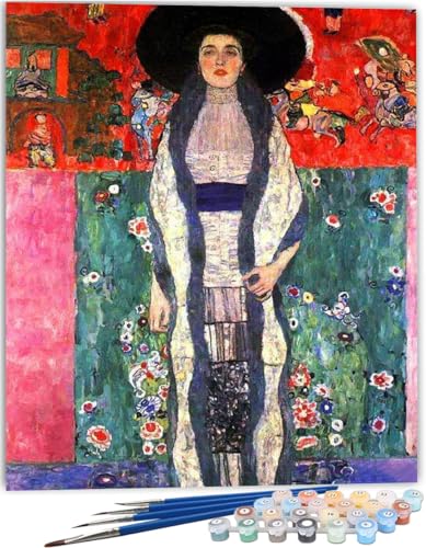 ZHXXFD Malen Nach Zahlen Für Anfänger Erwachsene Gustav Klimt Berühmte Gemälde,Malen Nach Zahlen Auf Leinwand Für Kinder,Diy Digital Painting Malen Nach Zahlen Frau,40X50Cm,A13 ZHXXFD Malen Nach Zahlen Für Anfänger Erwachsene Gustav Klimt Berühmte Gemälde,Malen Nach Zahlen Auf Leinwand Für Kinder,Diy Digital Painting Malen Nach Zahlen Frau,40X50Cm,A13 von ZHXXFD