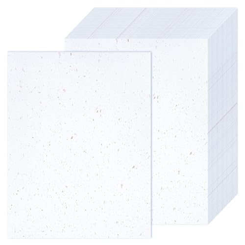 ZHYOPING 100 Stück A6 Kraftpapier Karten, 15 x 10 cm, Blanko Postkarten für DIY, Basteln, Danksagungskarten, Grußkarten, Hochzeitseinladungen, 250g/m², Goldene Glitzer Karteikarten zum Selbstgestalten von ZHYOPING