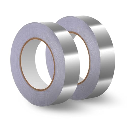ZHYUAN 2 Rollen Aluminium Klebeband,Wasserdichtes Alu Klebeband,Aluminium Silber Klebeband,selbstklebend Aluminiumklebeband,Aluminiumklebebänder selbstklebend,für Küche,Badezimmer,Toilette,Wandecke ZHYUAN 2 Rollen Aluminium Klebeband,Wasserdichtes Alu Klebeband,Aluminium Silber Klebeband,selbstklebend Aluminiumklebeband,Aluminiumklebebänder selbstklebend,für Küche,Badezimmer,Toilette,Wandecke von ZHYUAN