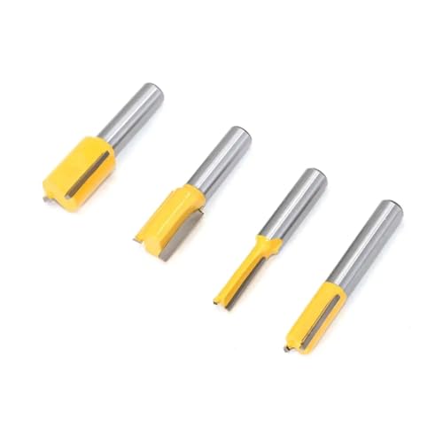 ZHaotn 1/4 stücke 8mm Schaft Holz Gerade Messer Ecke Router Bit Trimmer Reinigung Bündig Fräser Rand Holzbearbeitung Bit ZHaotn 1/4 stücke 8mm Schaft Holz Gerade Messer Ecke Router Bit Trimmer Reinigung Bündig Fräser Rand Holzbearbeitung Bit von ZHaotn