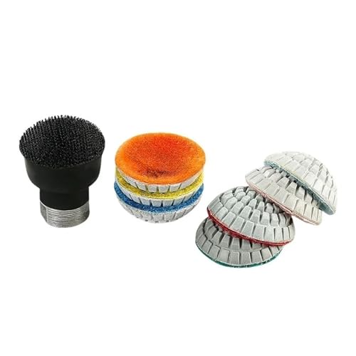 ZHaotn 1/7 STÜCKE 2 zoll 43mm Diamant Konvexen Polieren Pads Schüssel-Förmigen Granit Stein Beton Marmor Polieren Schleifen Discs von ZHaotn