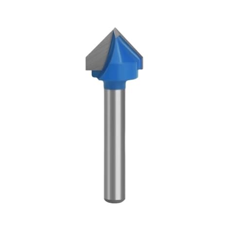 ZHaotn 1 stück 6mm Schaft 60 90 120 150 Grad V Typ Stoßfräser Bit CNC-Gravur Solide Router Bit Hartmetall Fräser von ZHaotn