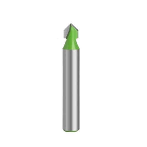 ZHaotn 1 stück 8mm Schaft 90 Grad V Typ Stoßfräser Bit CNC-Gravur Solide Router Bit Hartmetall-fräser von ZHaotn