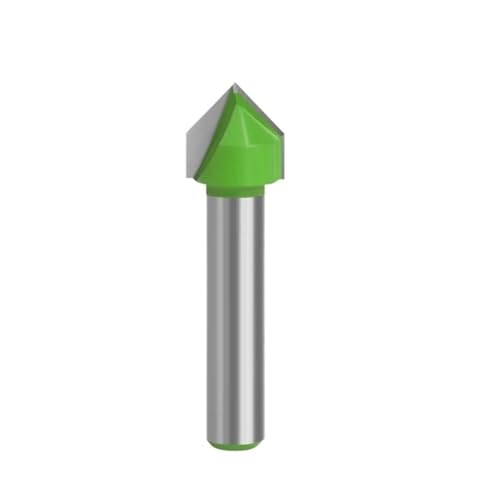 ZHaotn 1 stück 8mm Schaft 90 Grad V Typ Stoßfräser Bit CNC-Gravur Solide Router Bit Hartmetall-fräser von ZHaotn