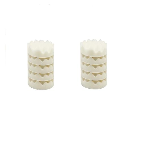 ZHaotn 10 Stück 3 Zoll Polierpads Schaumstoff Bohrschwamm Polierpads 80mm Beflockung Auto Puffer Pads for Detail Polierer Wachsreinigung von ZHaotn
