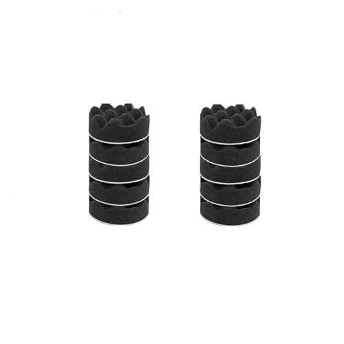 ZHaotn 10 Stück 3 Zoll Polierpads Schaumstoff Bohrschwamm Polierpads 80mm Beflockung Auto Puffer Pads for Detail Polierer Wachsreinigung ZHaotn 10 Stück 3 Zoll Polierpads Schaumstoff Bohrschwamm Polierpads 80mm Beflockung Auto Puffer Pads for Detail Polierer Wachsreinigung von ZHaotn