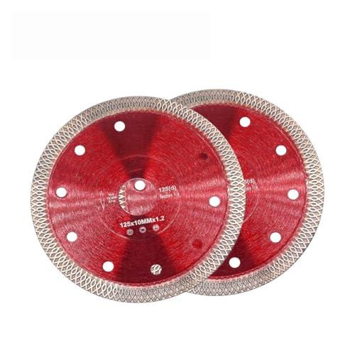 ZHaotn 125 mm superdünne Fliesenklinge, Diamant-Schneidklinge for Porzellan und Keramik for Schneiden von Keramik- oder Porzellanfliesen von ZHaotn