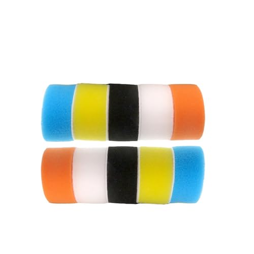 ZHaotn 2 Zoll Polierpad-Set, 5/10 Stück, gemischte Farben, Schwamm-Polierwachspad for Autoreinigungswerkzeug, Autowachspuffer, Rotationswerkzeug ZHaotn 2 Zoll Polierpad-Set, 5/10 Stück, gemischte Farben, Schwamm-Polierwachspad for Autoreinigungswerkzeug, Autowachspuffer, Rotationswerkzeug von ZHaotn