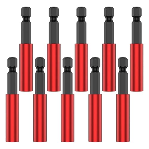 ZHaotn 20/10PCS Schraubendreher Verlängerung Halter Robust Chrom Vanadium Stahl Bohrer Adapter Hülse 1/4 zoll Hex Schaft von ZHaotn