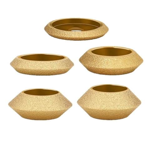 ZHaotn 20 mm Bohrungsdurchmesser, 3 Zoll, 75 mm, V-Form, trockenvakuumgelötete Diamantschleifscheibe, Halbrundkante, Marmorkantenprofil-Schleifscheibe ZHaotn 20 mm Bohrungsdurchmesser, 3 Zoll, 75 mm, V-Form, trockenvakuumgelötete Diamantschleifscheibe, Halbrundkante, Marmorkantenprofil-Schleifscheibe von ZHaotn