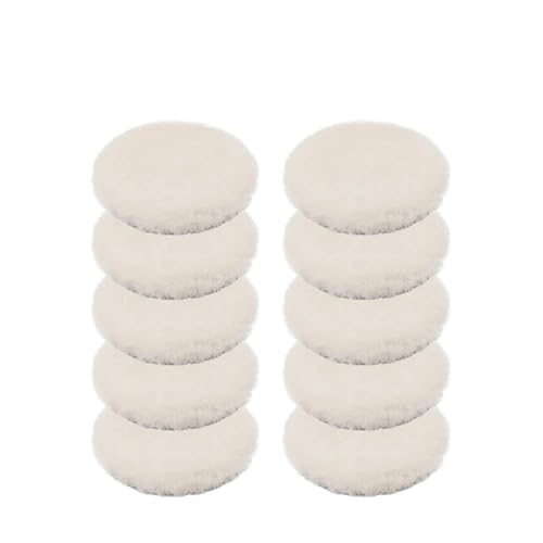 ZHaotn 3/4/5/6/7 Zoll M14 Polierpads Wollfilz Polierpad Rad for Fliesen Glas Edelstahl Autopolitur Kratzerreparaturwerkzeuge ZHaotn 3/4/5/6/7 Zoll M14 Polierpads Wollfilz Polierpad Rad for Fliesen Glas Edelstahl Autopolitur Kratzerreparaturwerkzeuge von ZHaotn