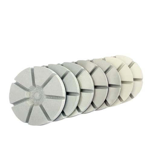 ZHaotn 3 Zoll Trocken-Diamant-Polierpad for Betonböden, 80 mm, Schleifen von Bodenoberflächen, Harzbindung, Diamant-Betonboden-Schleifscheibe ZHaotn 3 Zoll Trocken-Diamant-Polierpad for Betonböden, 80 mm, Schleifen von Bodenoberflächen, Harzbindung, Diamant-Betonboden-Schleifscheibe von ZHaotn
