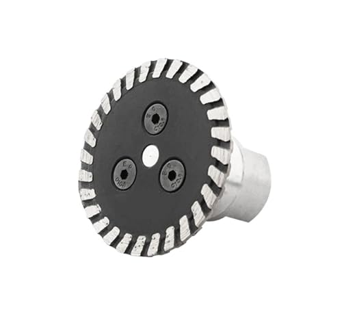 ZHaotn 30/40/50 mm Gravur-Diamantsägeblatt M14-Gewinde mit abnehmbarer Flansch-Turbo-Trennscheibe for Granit-Marmor-Stein-Schneidwerkzeug von ZHaotn