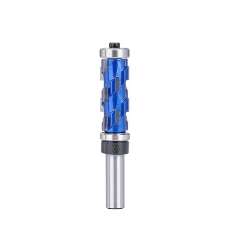 ZHaotn Fräser 12mm 1/2 Zoll Schaft Flush Trim End Mill Vollhartmetall Spiral Doppellager CNC Router Bit for Holz von ZHaotn