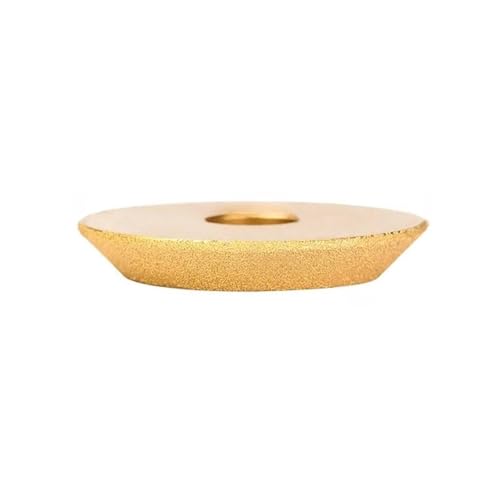 ZHaotn Trockenvakuumgelötete Diamant-Schleifscheibe, Kantenprofil-Schleifscheibe for Winkelschleifer, Bohrung 20 mm, Durchmesser 3 Zoll/75 mm von ZHaotn