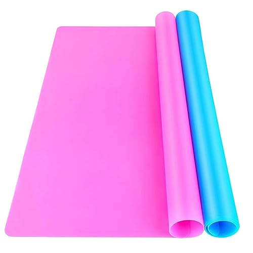 Silikonmatte,2 Stück Silikonmatte für Epoxidharz 30x40 cm Große Silikonplatte für Handwerk Antihafte rutschfeste Silikon Unterlage Tischmatte Allzweckmatte für Handwerk, Resin, Schmuckherstellung Silikonmatte,2 Stück Silikonmatte für Epoxidharz 30x40 cm Große Silikonplatte für Handwerk Antihafte rutschfeste Silikon Unterlage Tischmatte Allzweckmatte für Handwerk, Resin, Schmuckherstellung von ZHjuju