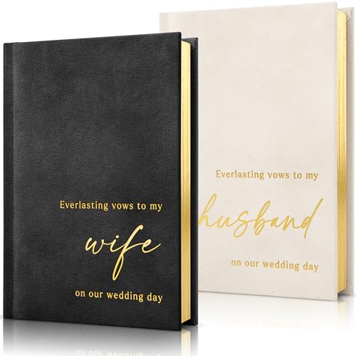 Elegante Samt-Hochzeitsgelübdebücher mit Goldfolien-Schriftzug – perfekte Größe für Sie und Ihn mit vielen Seiten zum Schreiben, was Ihnen am Herzen liegt, eine schöne Ergänzung für den Hochzeitstag Elegante Samt-Hochzeitsgelübdebücher mit Goldfolien-Schriftzug – perfekte Größe für Sie und Ihn mit vielen Seiten zum Schreiben, was Ihnen am Herzen liegt, eine schöne Ergänzung für den Hochzeitstag von ZICOTO