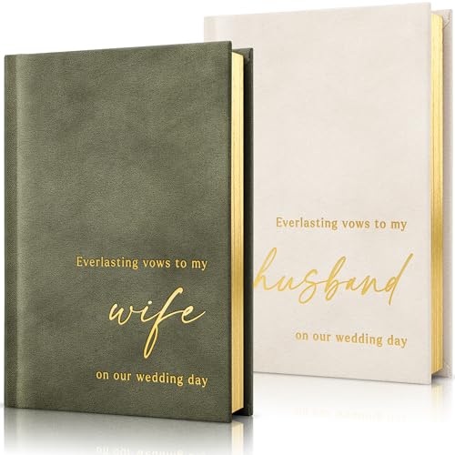 Elegante Samt-Hochzeitsgelübdebücher mit Goldfolien-Schriftzug – perfekte Größe für Sie und Ihn mit vielen Seiten zum Schreiben, was Ihnen am Herzen liegt, eine schöne Ergänzung für den Hochzeitstag Elegante Samt-Hochzeitsgelübdebücher mit Goldfolien-Schriftzug – perfekte Größe für Sie und Ihn mit vielen Seiten zum Schreiben, was Ihnen am Herzen liegt, eine schöne Ergänzung für den Hochzeitstag von ZICOTO