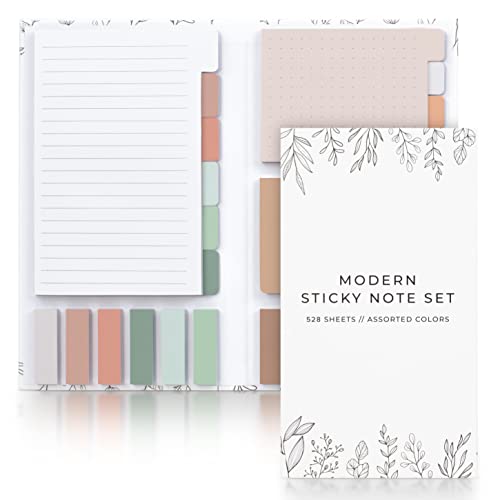 ZICOTO Haftnotizen - Niedliches Pastell-Haftnotizen-Set für Büro und Schule - 528 Blatt in verschiedenen Größen - Süße Pastellfarben - Stabiler Hardcover-Einband - 1 Stück ZICOTO Haftnotizen - Niedliches Pastell-Haftnotizen-Set für Büro und Schule - 528 Blatt in verschiedenen Größen - Süße Pastellfarben - Stabiler Hardcover-Einband - 1 Stück von ZICOTO