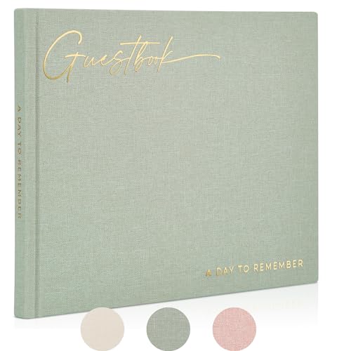 ZICOTO Schönes Hochzeitsgästebuch für Ihren Hochzeitsempfang – einfach Elegantes Gästebuch zum Anmelden – das perfekte Gästebuch für Hochzeiten oder Babypartys und Ergänzung für Ihren großen Tag ZICOTO Schönes Hochzeitsgästebuch für Ihren Hochzeitsempfang – einfach Elegantes Gästebuch zum Anmelden – das perfekte Gästebuch für Hochzeiten oder Babypartys und Ergänzung für Ihren großen Tag von ZICOTO