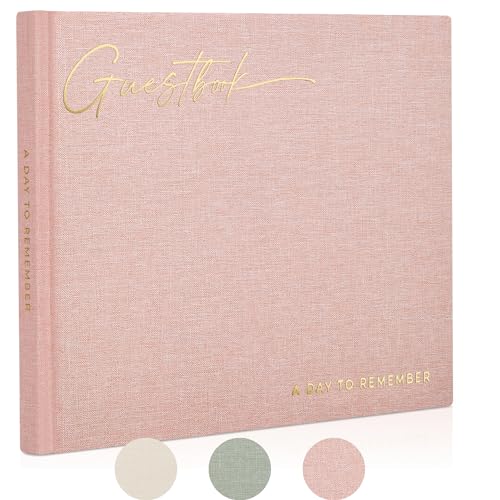ZICOTO Schönes Hochzeitsgästebuch für Ihren Hochzeitsempfang – einfach elegantes Gästebuch zum Anmelden – das perfekte Gästebuch für Hochzeiten oder Babypartys und Ergänzung für Ihren großen Tag ZICOTO Schönes Hochzeitsgästebuch für Ihren Hochzeitsempfang – einfach elegantes Gästebuch zum Anmelden – das perfekte Gästebuch für Hochzeiten oder Babypartys und Ergänzung für Ihren großen Tag von ZICOTO