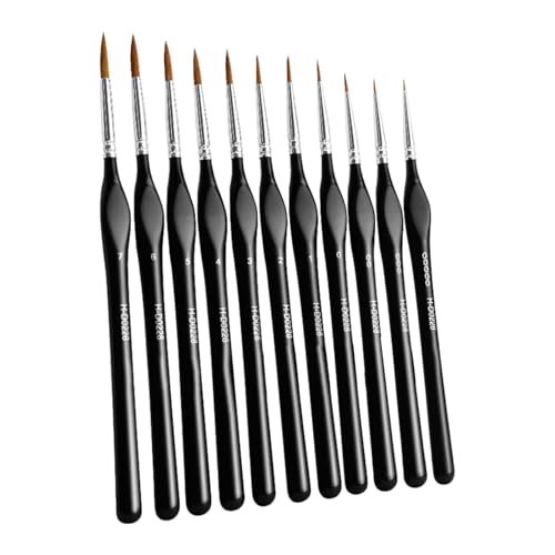 11 PCs Feinpolster Pinsel Set Detail Pinsel Miniaturmalerei Pinsel Feinmodellmalerei Pinsel Künstler Set Set 11 PCs Feinpolster Pinsel Set Detail Pinsel Miniaturmalerei Pinsel Feinmodellmalerei Pinsel Künstler Set Set von ZIDDAR