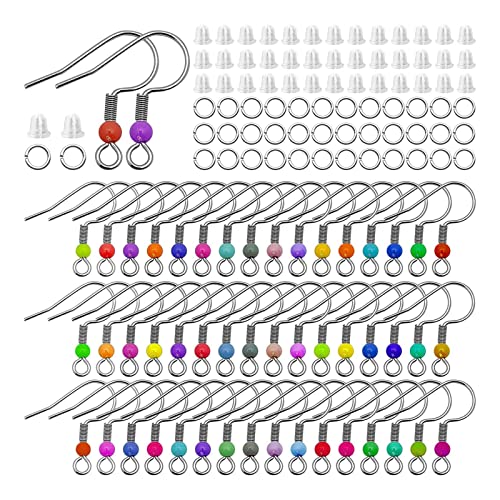 300pcs/Los Ohrring Erkenntnisse Ohrringe Verkleinern Haken Schläge Schmuck Zubehör Metal Hook Ohrwire Juwely von ZIDDAR