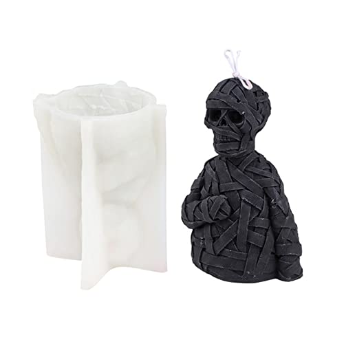 3D Verbandschädel Für Silikonform Kerze Gips Handgefertigte Form Für Aromatherapie Seife Gips Epoxidharz Moul 3D Verbandschädel Für Silikonform Kerze Gips Handgefertigte Form Für Aromatherapie Seife Gips Epoxidharz Moul von ZIDDAR