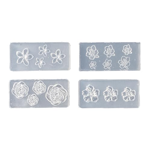 4pcs Künstlerische Nägel Design Set Mit Floralen Silikonformen Wiederverwendbare 3D Skulptionsvorlagen Wiederverwendbare Nägel Kunstformen 4pcs Künstlerische Nägel Design Set Mit Floralen Silikonformen Wiederverwendbare 3D Skulptionsvorlagen Wiederverwendbare Nägel Kunstformen von ZIDDAR