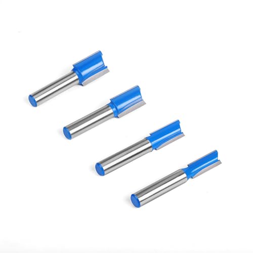4pcs Professionelles Holzbearbeitungsrouter Bit Mit Antirustbeschichtung Geeignet Für Holzmetall Erhöht Die Stabilität Und Präzise 4pcs Professionelles Holzbearbeitungsrouter Bit Mit Antirustbeschichtung Geeignet Für Holzmetall Erhöht Die Stabilität Und Präzise von ZIDDAR
