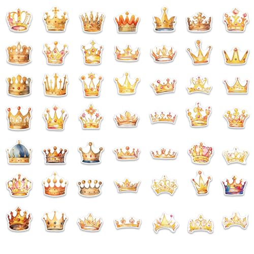 50 Blätter Schöne Scrapbooking Aufkleber Cartoo Crowns Decal Laptop Sticker Dekorationsaufkleber Für Notebook Dekoration 50 Blätter Schöne Scrapbooking Aufkleber Cartoo Crowns Decal Laptop Sticker Dekorationsaufkleber Für Notebook Dekoration von ZIDDAR