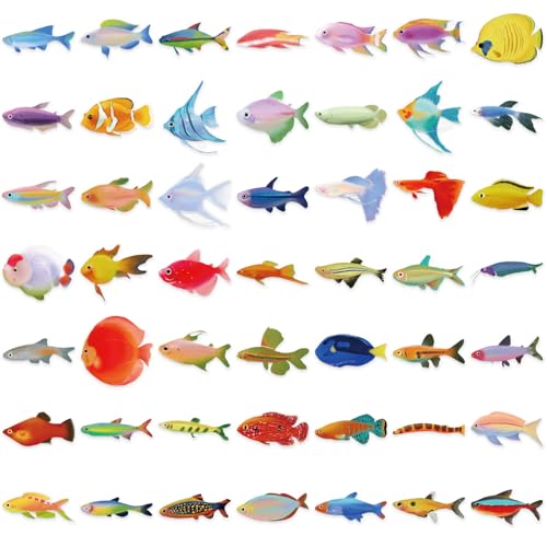 50 Blätter Seetier Aufkleber Fischaufkleber Fisch Aufkleber Aufkleber Sammelalbum Aufkleber Wasserdichte Ozeane Aufkleber 50 Blätter Seetier Aufkleber Fischaufkleber Fisch Aufkleber Aufkleber Sammelalbum Aufkleber Wasserdichte Ozeane Aufkleber von ZIDDAR