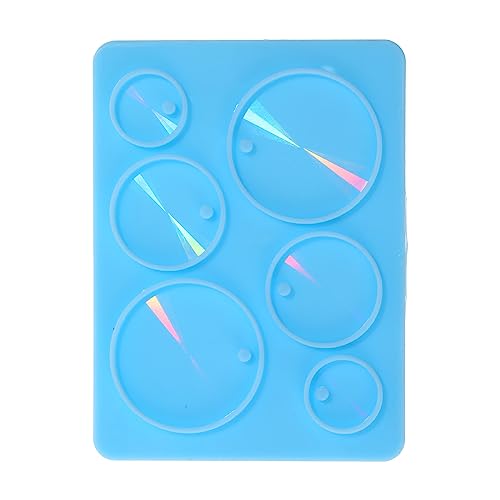 Holographische Riesinformen Oval Anhänger Silikonform Für Epoxidguss Rhombus Anhänger Dekoration Schimmelschmuck Schmuckwerkzeuge von ZIDDAR