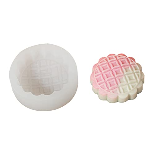 Rundes Muster Silikonform Form Seifenform Für Kuchen Muffin Gelee Mit Schokolade Making Formenform von ZIDDAR