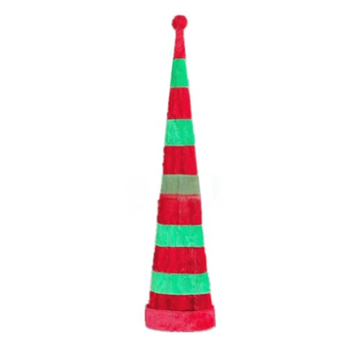ZIDDAR Weihnachtsfest Weihnachtsmann Für Familienhäuser Dekore Streifen Plüsch Santa Hats Festival Requisiten Urlaub Feierlichkeiten Ornament ZIDDAR Weihnachtsfest Weihnachtsmann Für Familienhäuser Dekore Streifen Plüsch Santa Hats Festival Requisiten Urlaub Feierlichkeiten Ornament von ZIDDAR