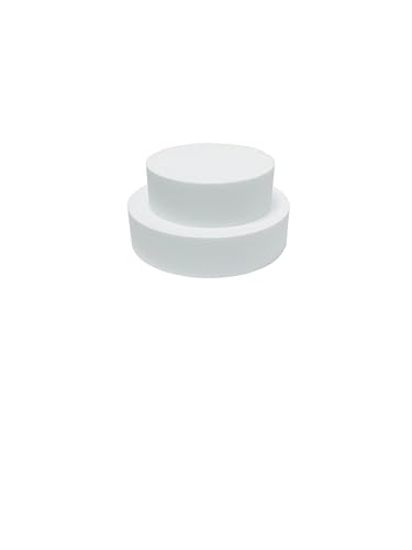 ZIEMER Styropor Torte 14cm ∅ 25cm+15cm Dummie Höhe 14cm Durchmesser 25cm und 15 cm 2-söckig Scheiben einzeln zum Verkleben und Basteln von Torten und Geschenken zu Geburtstagen Hochzeiten und Feiern ZIEMER Styropor Torte 14cm ∅ 25cm+15cm Dummie Höhe 14cm Durchmesser 25cm und 15 cm 2-söckig Scheiben einzeln zum Verkleben und Basteln von Torten und Geschenken zu Geburtstagen Hochzeiten und Feiern von ZIEMER