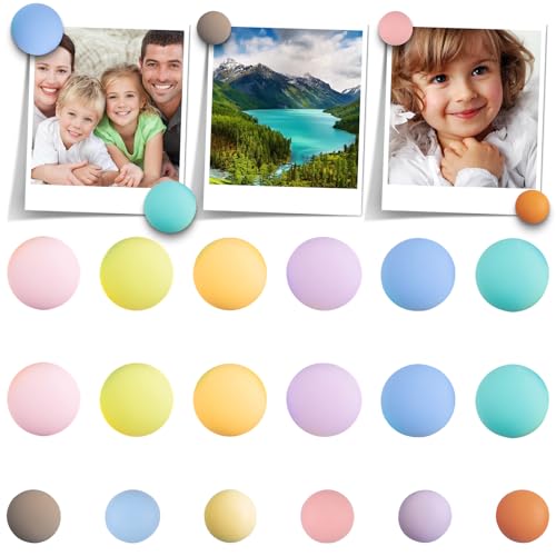 ZIGefofo 18 Stück Bunte Magnete Kühlschrank Kühlschrankmagnete Magneten Mini Rund Fotos Haftnotizen Aufhängen Magnets Fotomagnete Magnet für Dekorative Schließfach Whiteboard Pinnwand Magnettafel ZIGefofo 18 Stück Bunte Magnete Kühlschrank Kühlschrankmagnete Magneten Mini Rund Fotos Haftnotizen Aufhängen Magnets Fotomagnete Magnet für Dekorative Schließfach Whiteboard Pinnwand Magnettafel von ZIGefofo