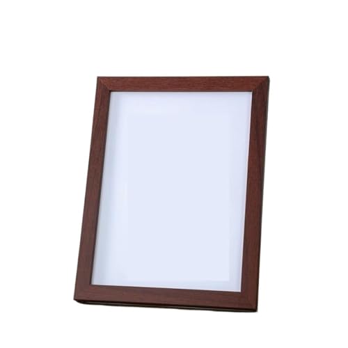 ZIHDKE Bilderrahmen 3 Stück Holz-Fotorahmen for Aufhängen an der Wand, Holz-Bilderrahmen for Bilder, Foto-Dekoration, Gedenkfeier(Brown,6 inch) von ZIHDKE