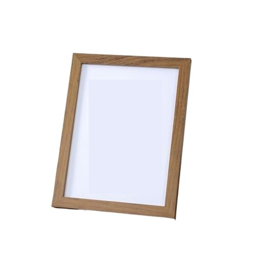 ZIHDKE Bilderrahmen 3 Stück Holz-Fotorahmen for Aufhängen an der Wand, Holz-Bilderrahmen for Bilder, Foto-Dekoration, Gedenkfeier(Dark Khaki,6 inch) von ZIHDKE